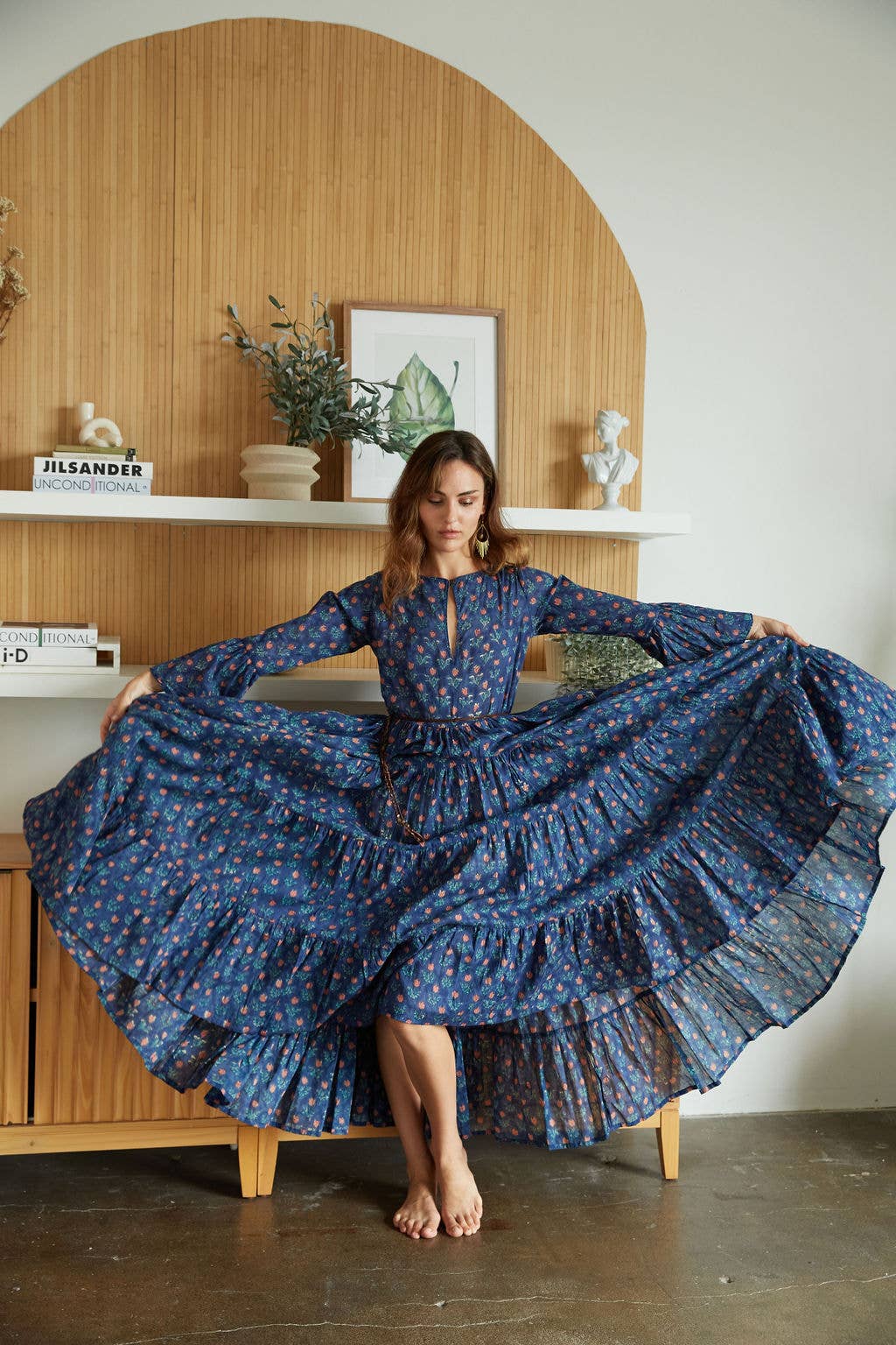 Block Printed Dress (Zahava)