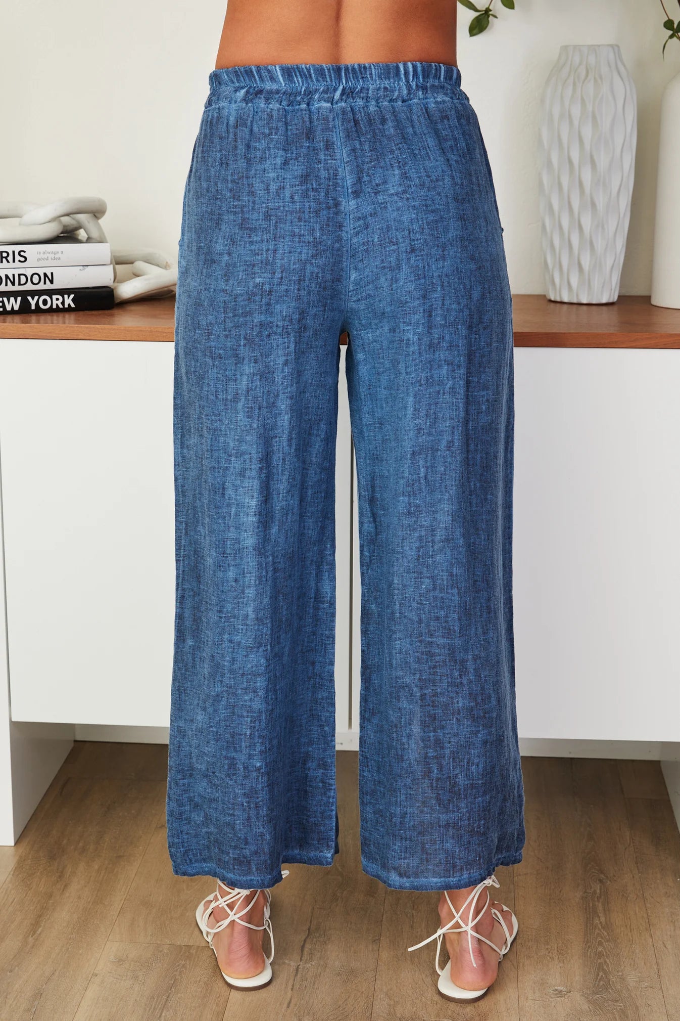 Mineral Wash Wide Leg Paint