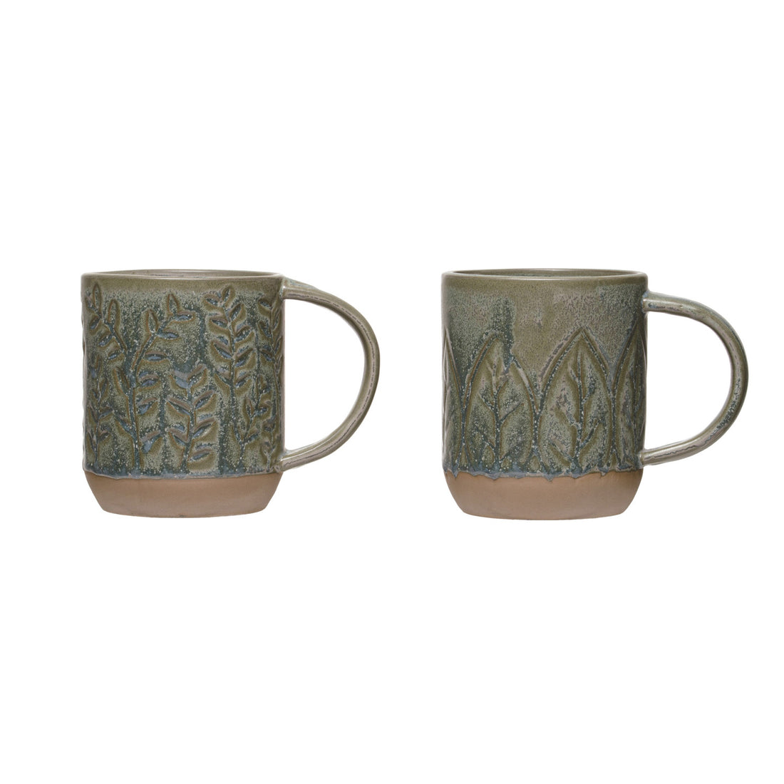 16 oz. Debossed Stoneware Mug, 2 Styles (Each One Will Vary)