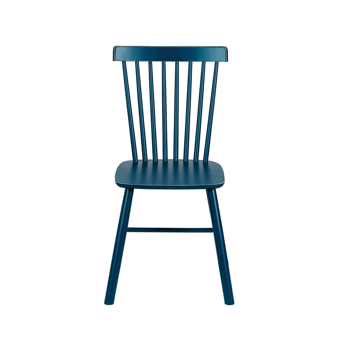 Rubberwood Dining Chair w/ Slatted Back