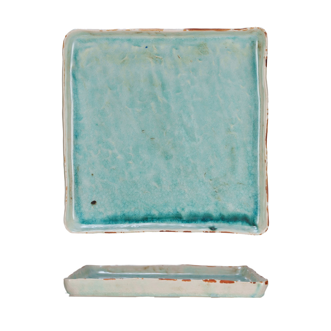 Stoneware Serving Tray (Each One Will Vary)