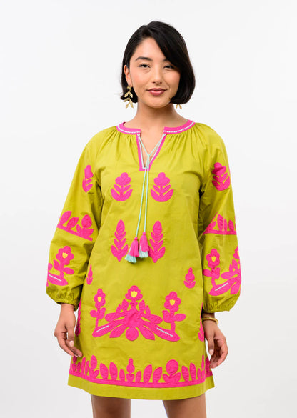 Embroidered Tassel Tunic