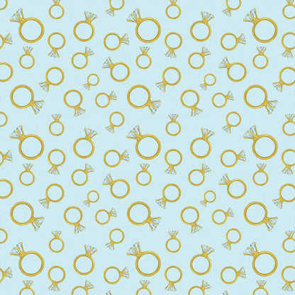 Blue Engagement Ring - Champagne Collection