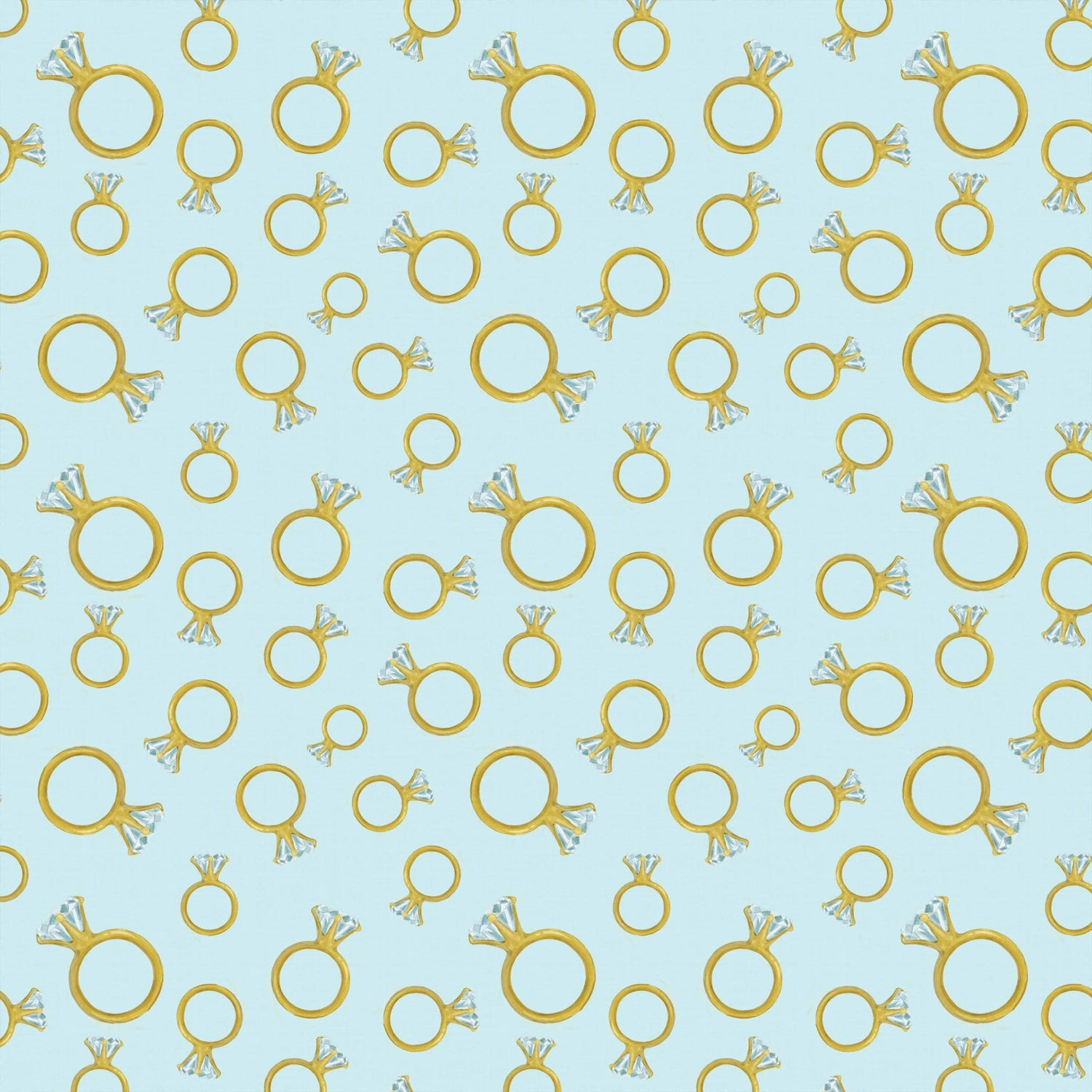 Blue Engagement Ring - MINI Prosecco