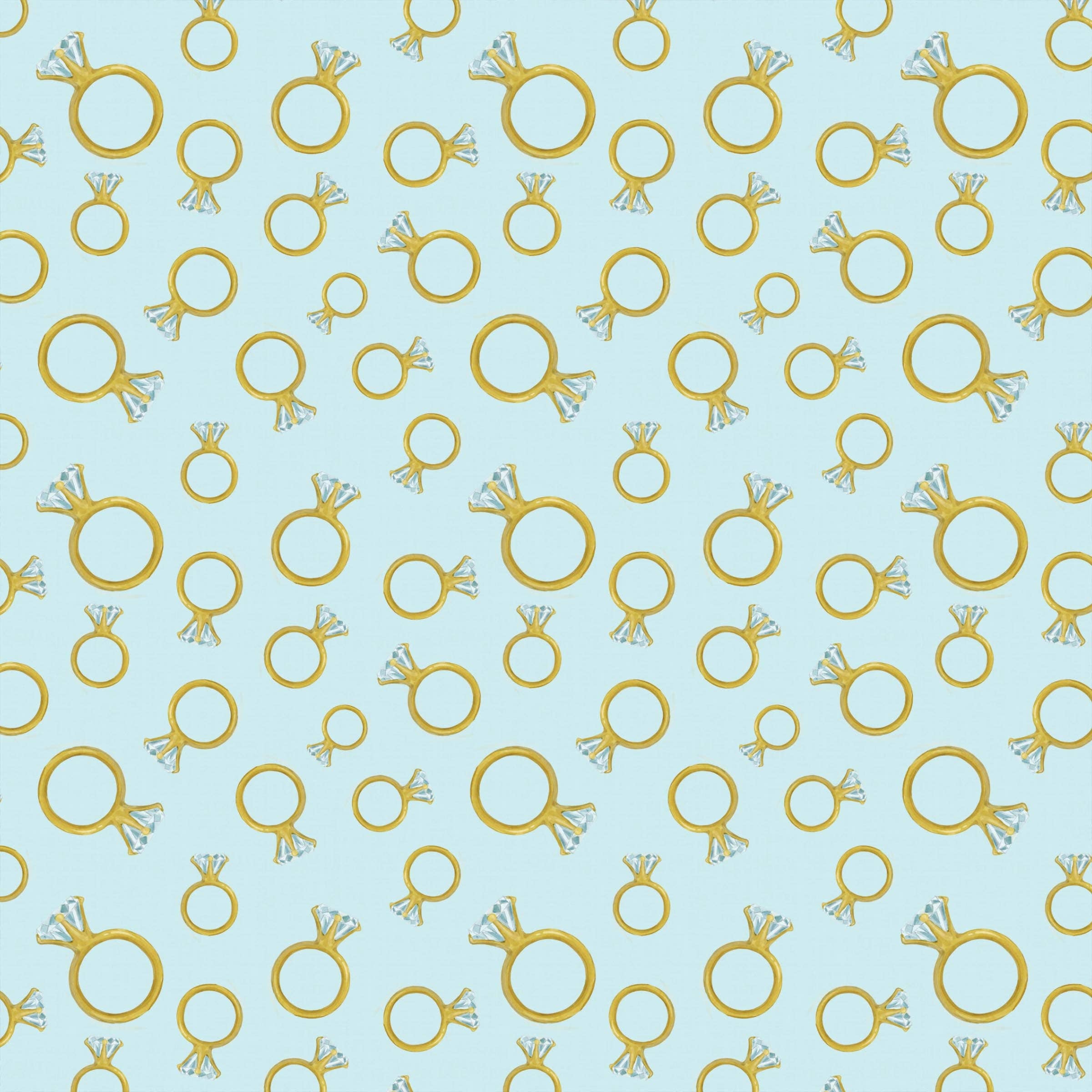 Blue Engagement Ring - MINI Prosecco