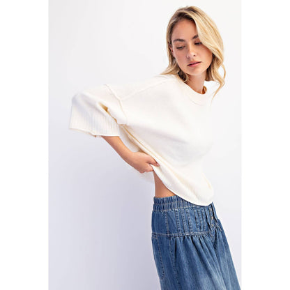 Crew Neck Oversized Sweater