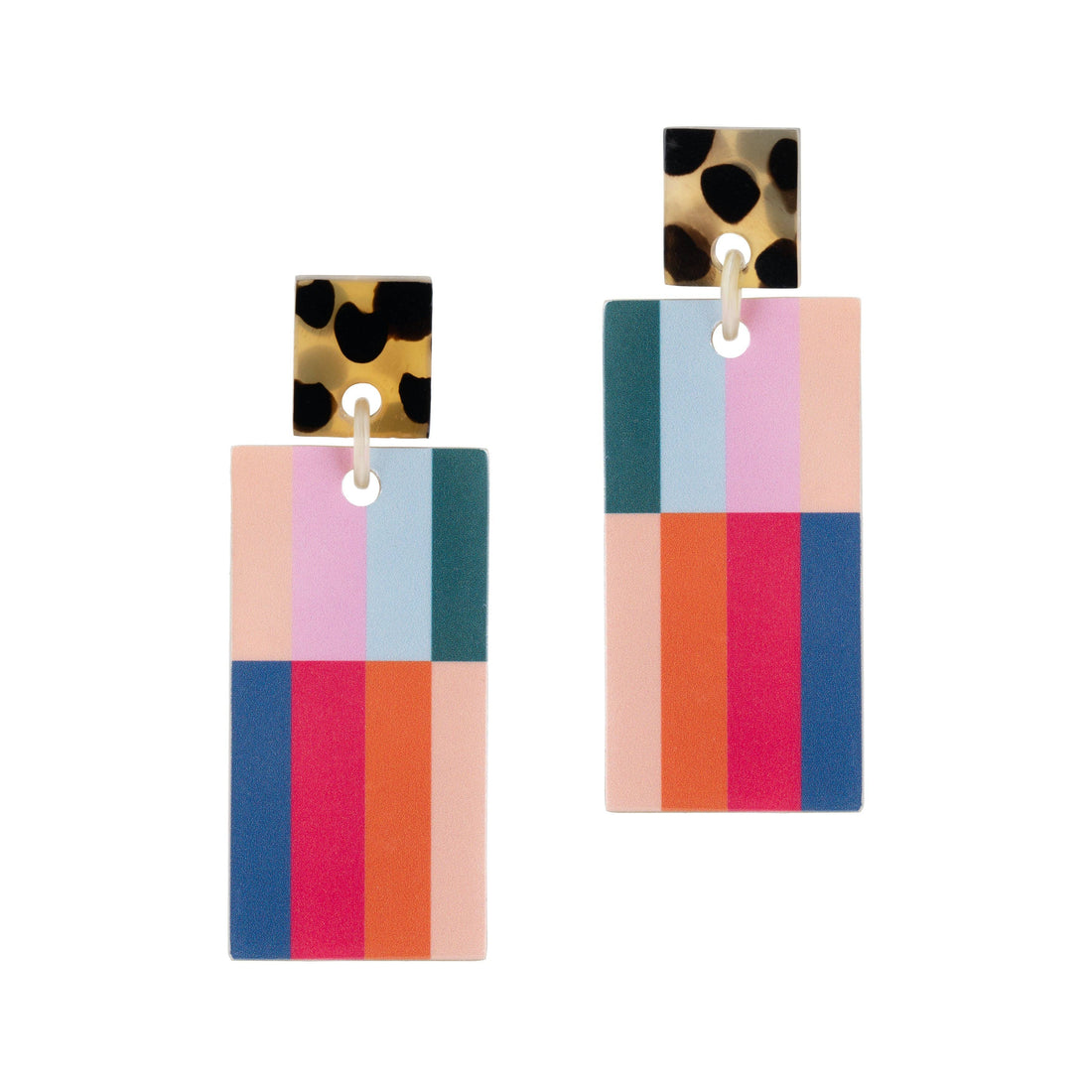Cranberry Cabana Earrings