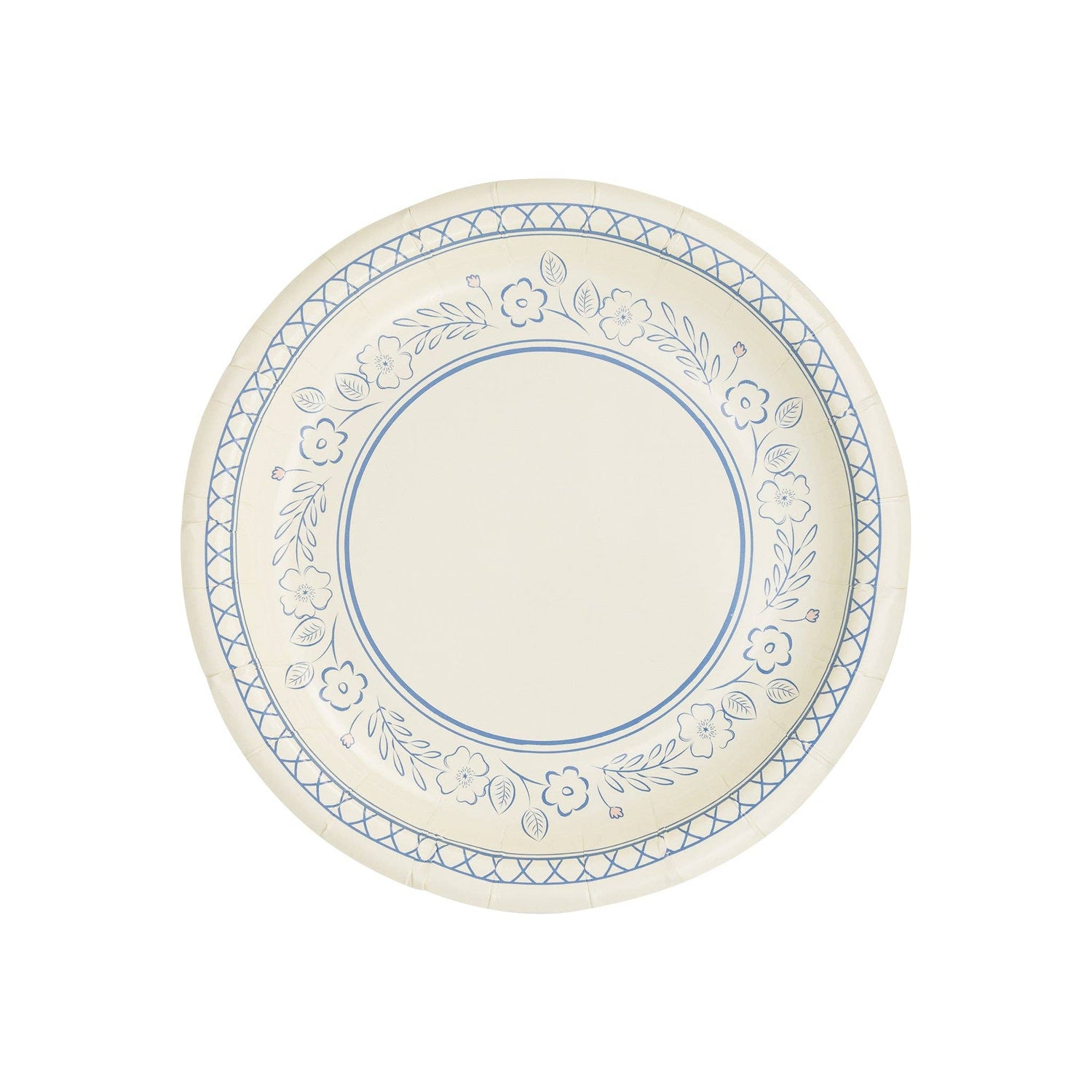 Pembroke Floral 7&quot; Paper Dessert Plate
