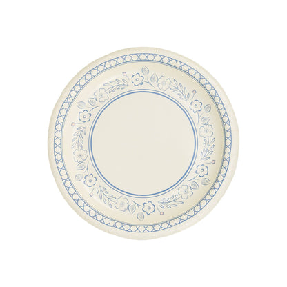 Pembroke Floral 7&quot; Paper Dessert Plate