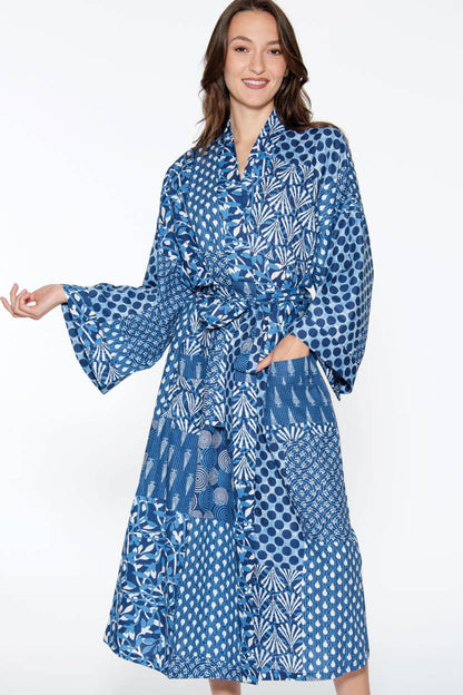The Botanical Bliss Cotton Robe