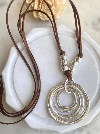 Uptown Brown Necklace  