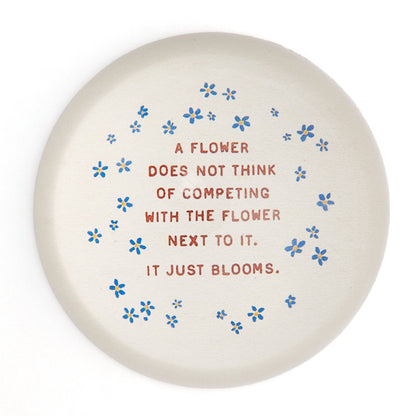 A Flower Just Blooms Paperweight