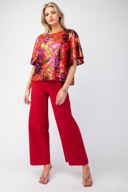 Soft Stretch High Waisted Twill Pants