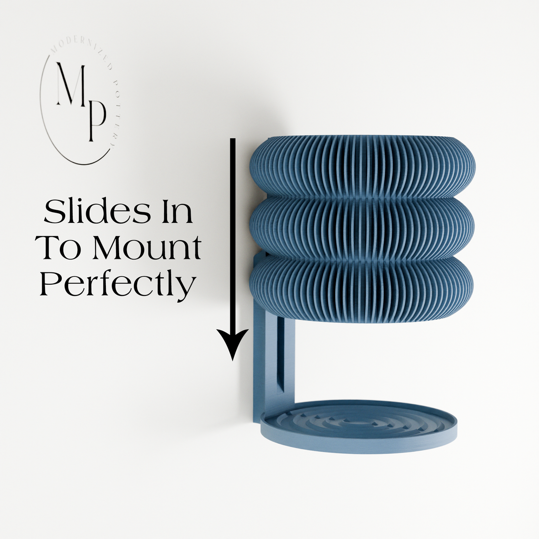 Hanging Triple Bubble Wall Planter