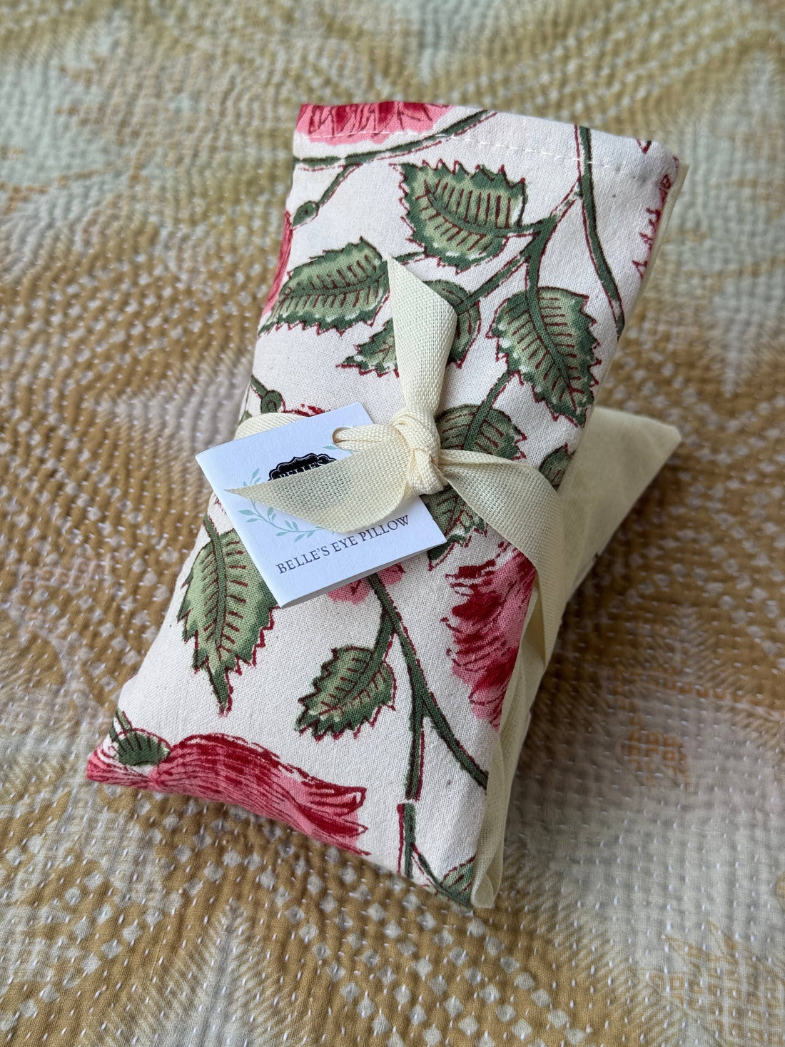 Floral Cotton Lavender Eye Pillow