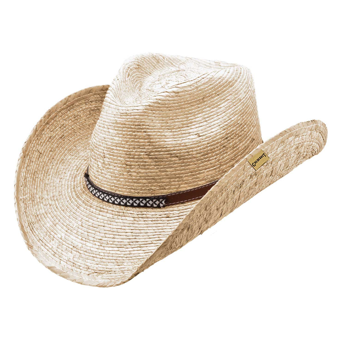 Palm Leaf Western Hat