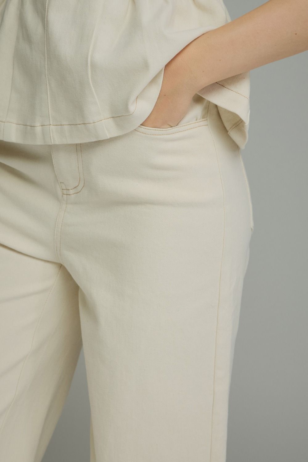 High-Rise Cropped Wide-Leg Pants
