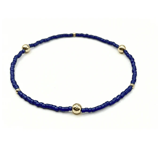 Game Day Gold-Filled &amp; Seed Bead Waterproof Bracelet Collection