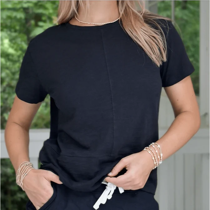 Celia Perfect-Length Tee – Short Sleeve