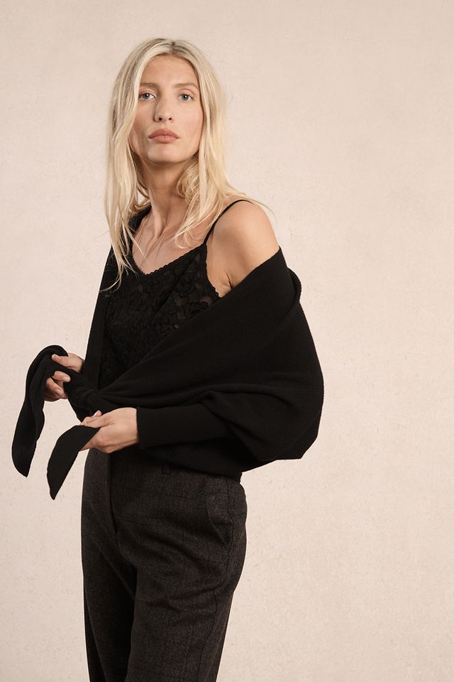 Knit Cardigan Sweater