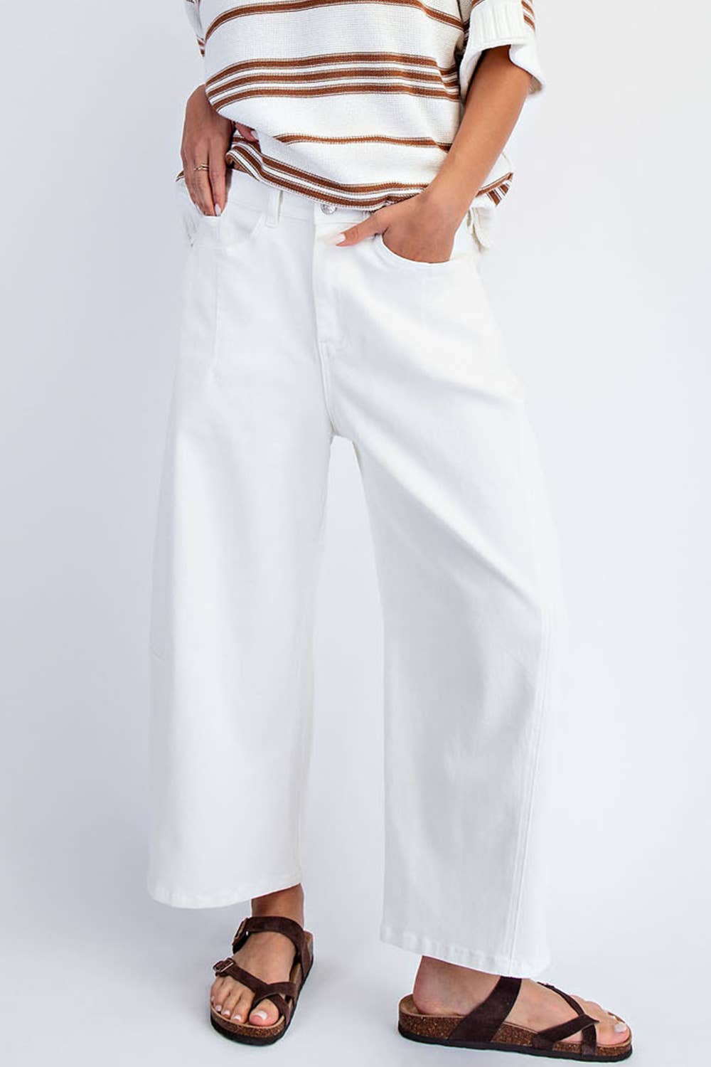 Barrel Cotton Twill Jean