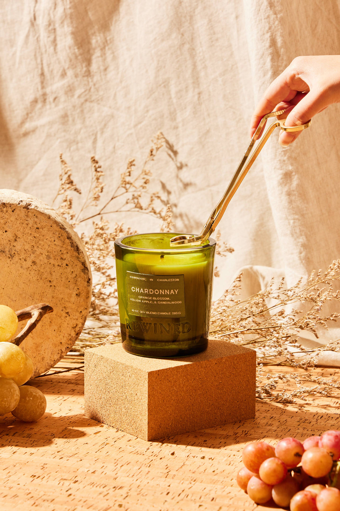 Rewined Chardonnay Candle 10 oz