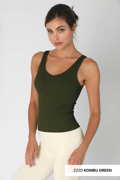 Ribbed Reversible Tank Top
