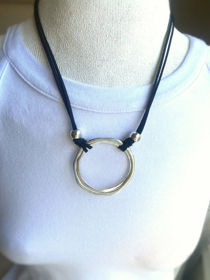 Double Sphere Necklace