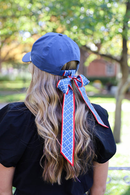 The Sideline Scarf™ - Blue &amp; Red