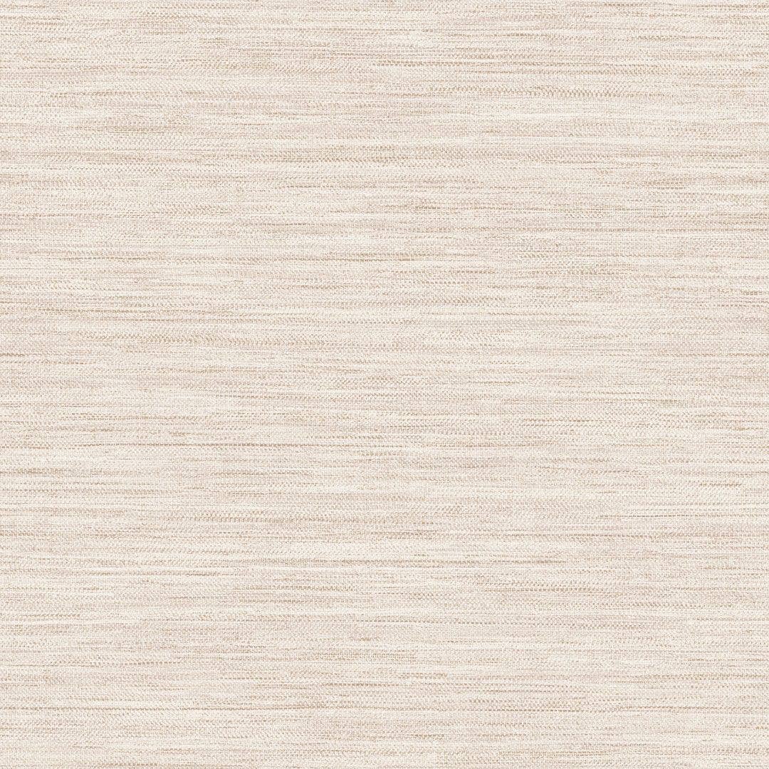 Horizontal Grasscloth Ecru P&amp;S Wallpaper, 28 sq. ft.