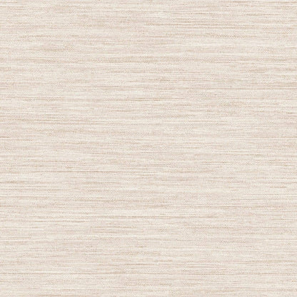 Horizontal Grasscloth Ecru P&amp;S Wallpaper, 28 sq. ft.