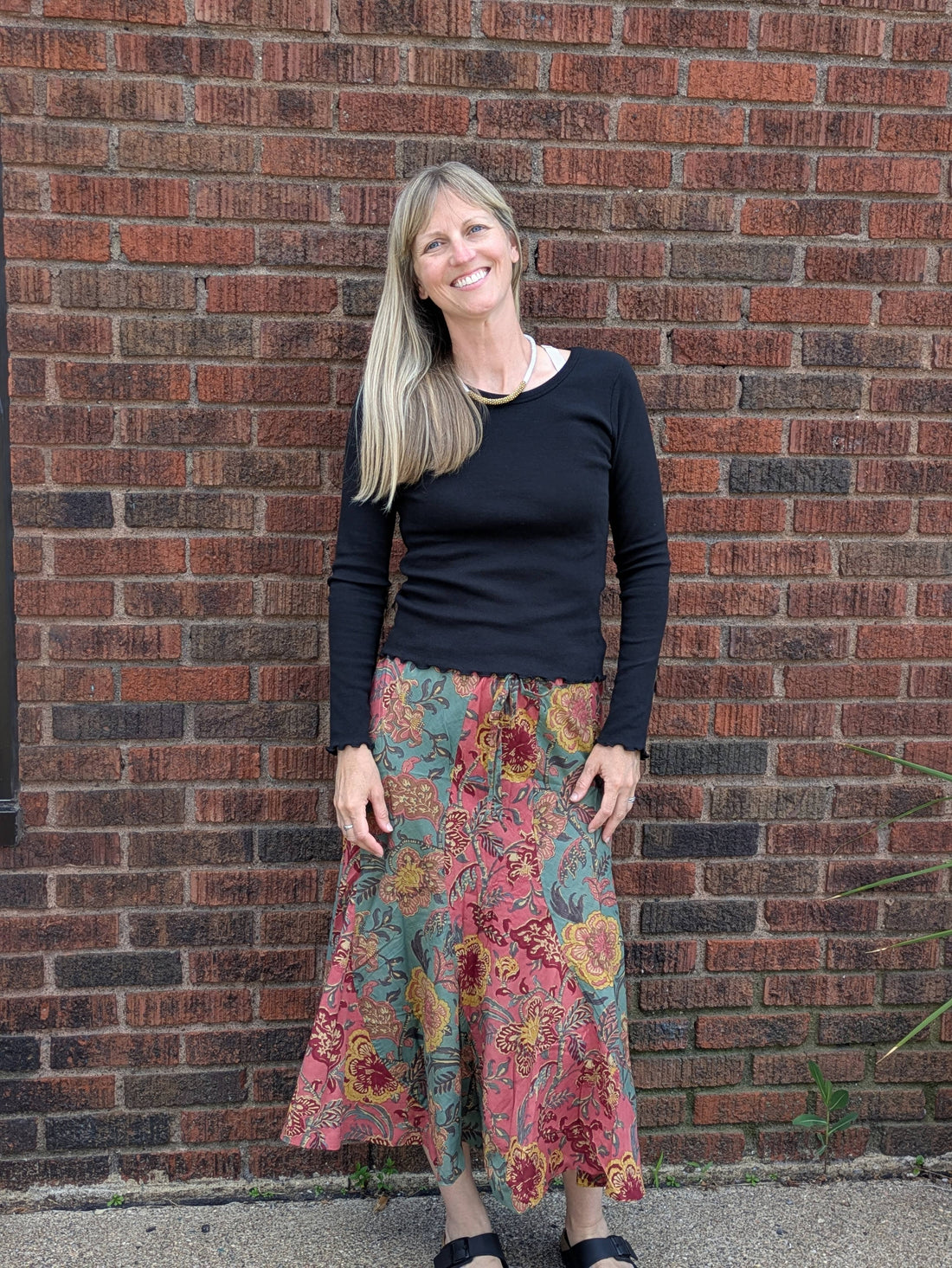 Meadow Bloom Patchwork Skirt