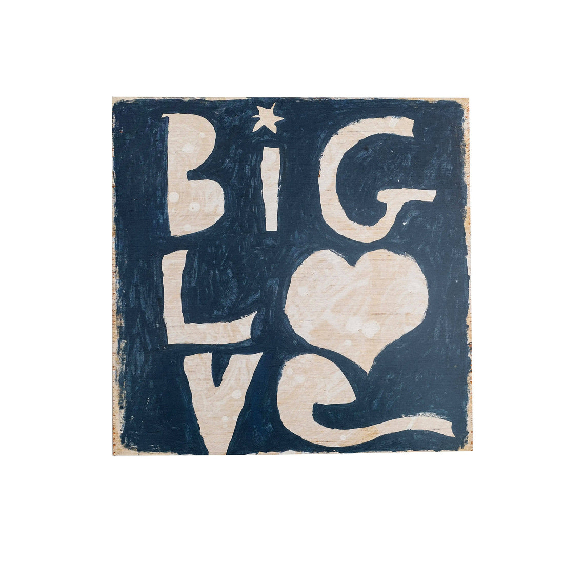 12"x12" Big Love Art Poster