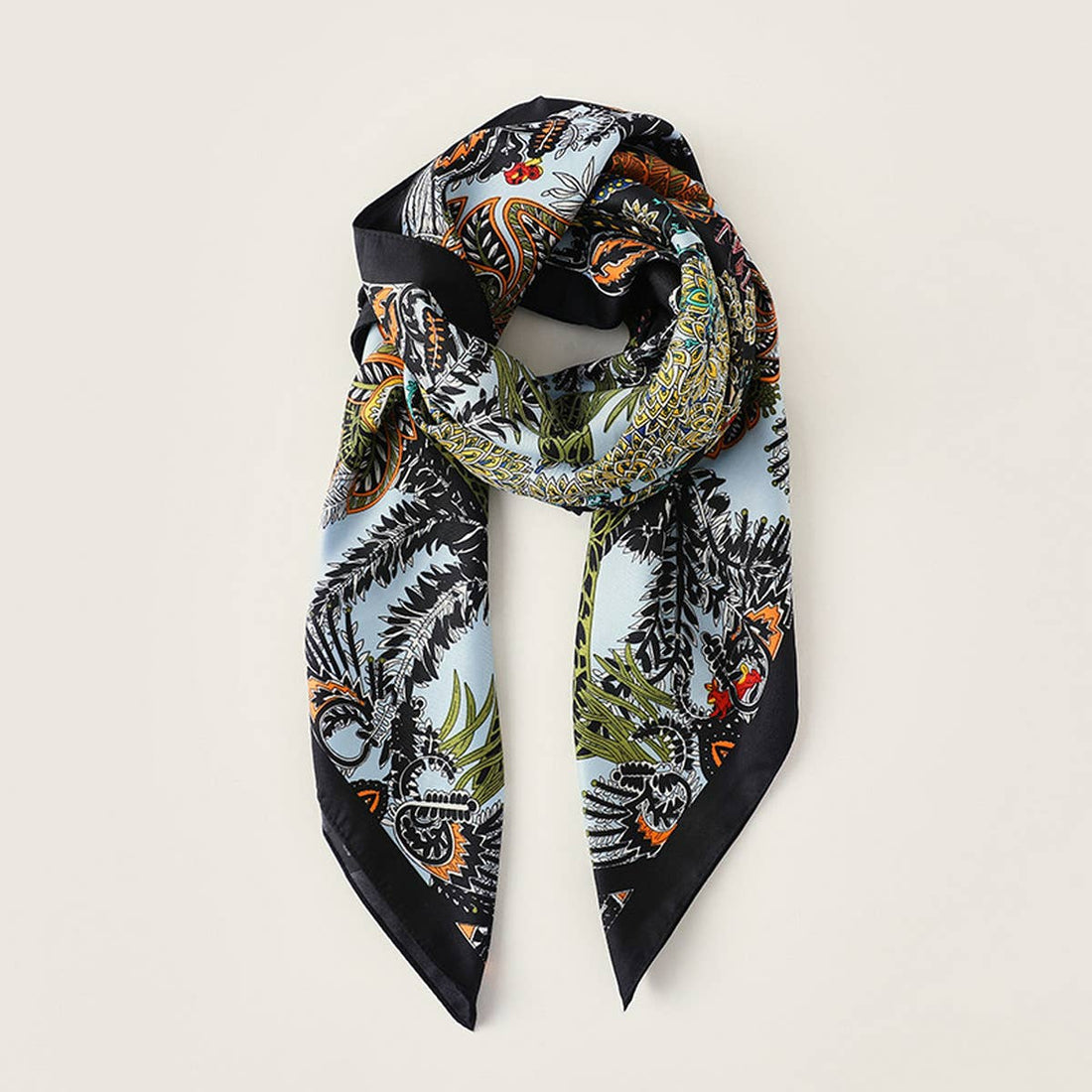 Vintage French Print Scarf