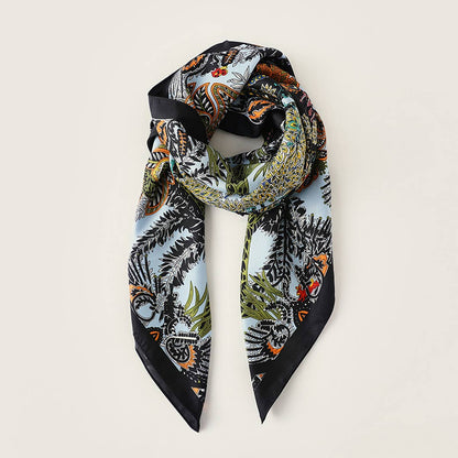 Vintage French Print Scarf