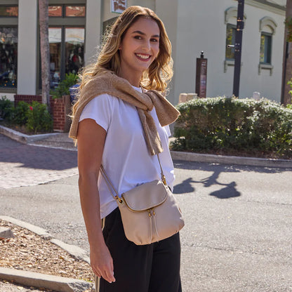 Fern Zip-Flap Crossbody Bag