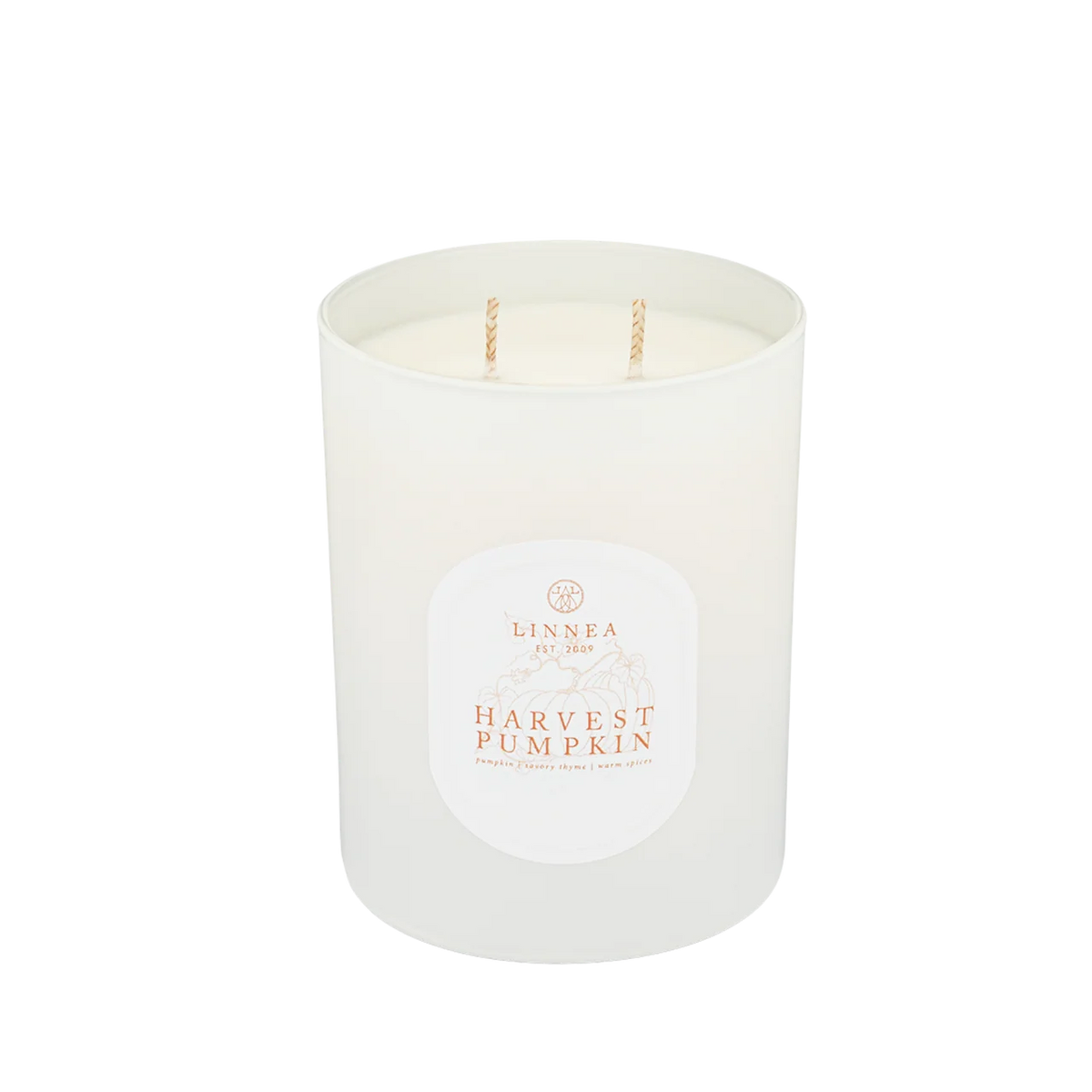 Harvest Pumpkin 2-wick Candle