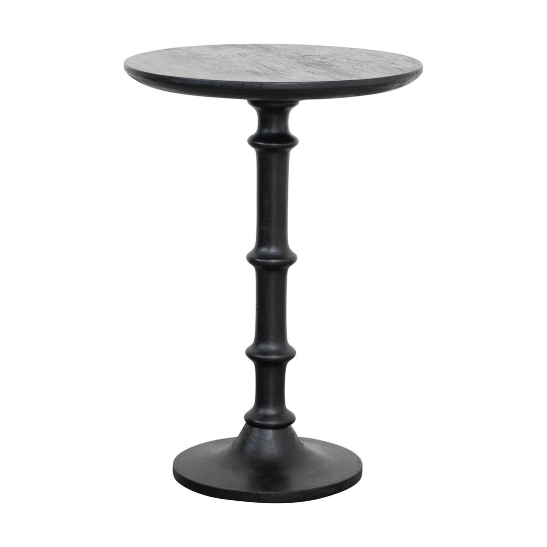 Matte Black Side Table