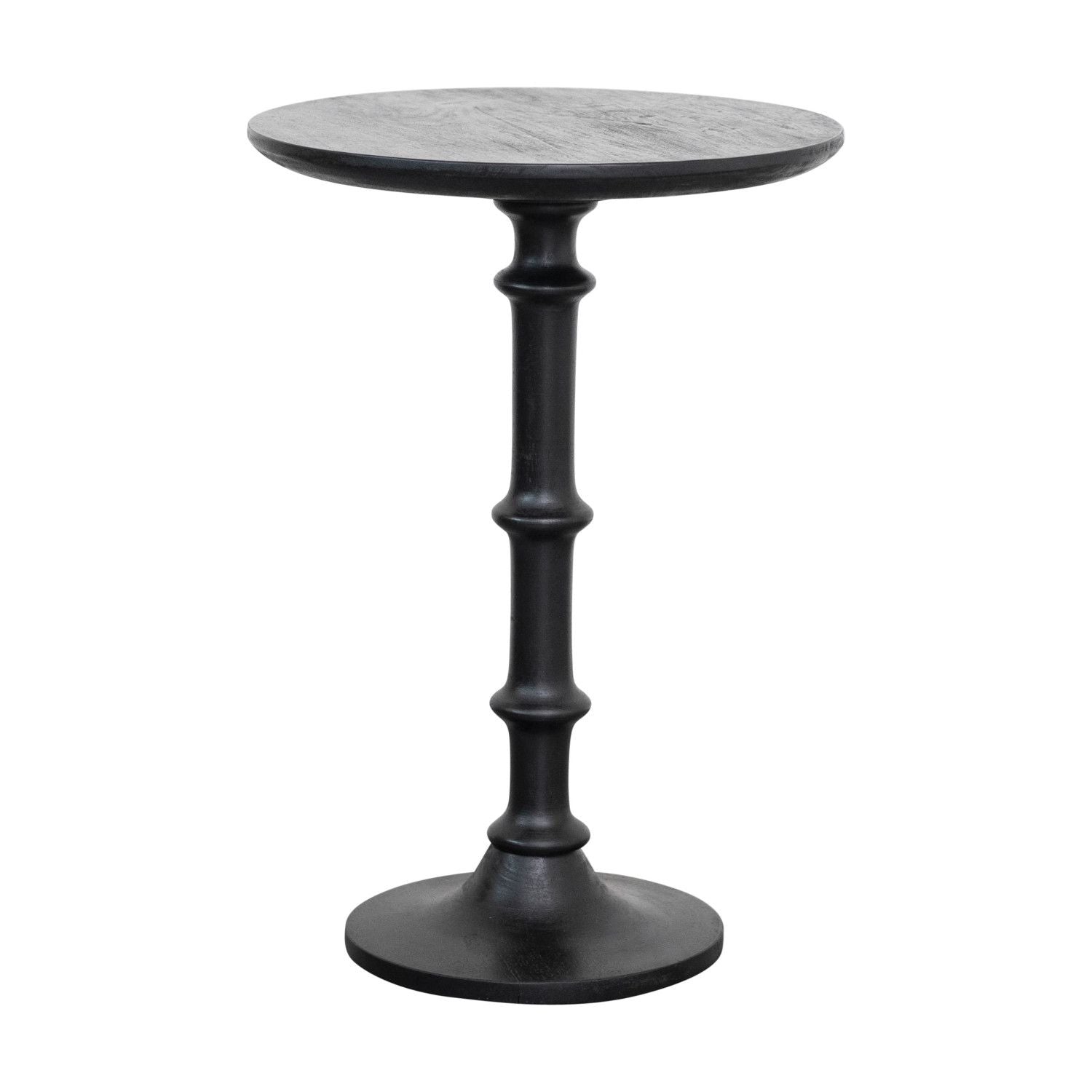 Matte Black Side Table