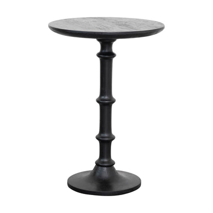 Matte Black Side Table