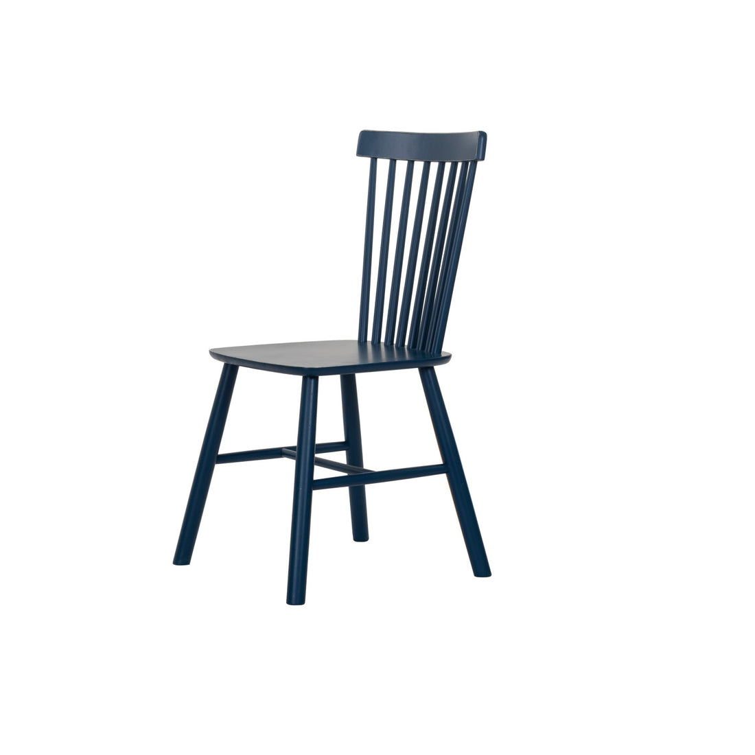 Rubberwood Dining Chair w/ Slatted Back