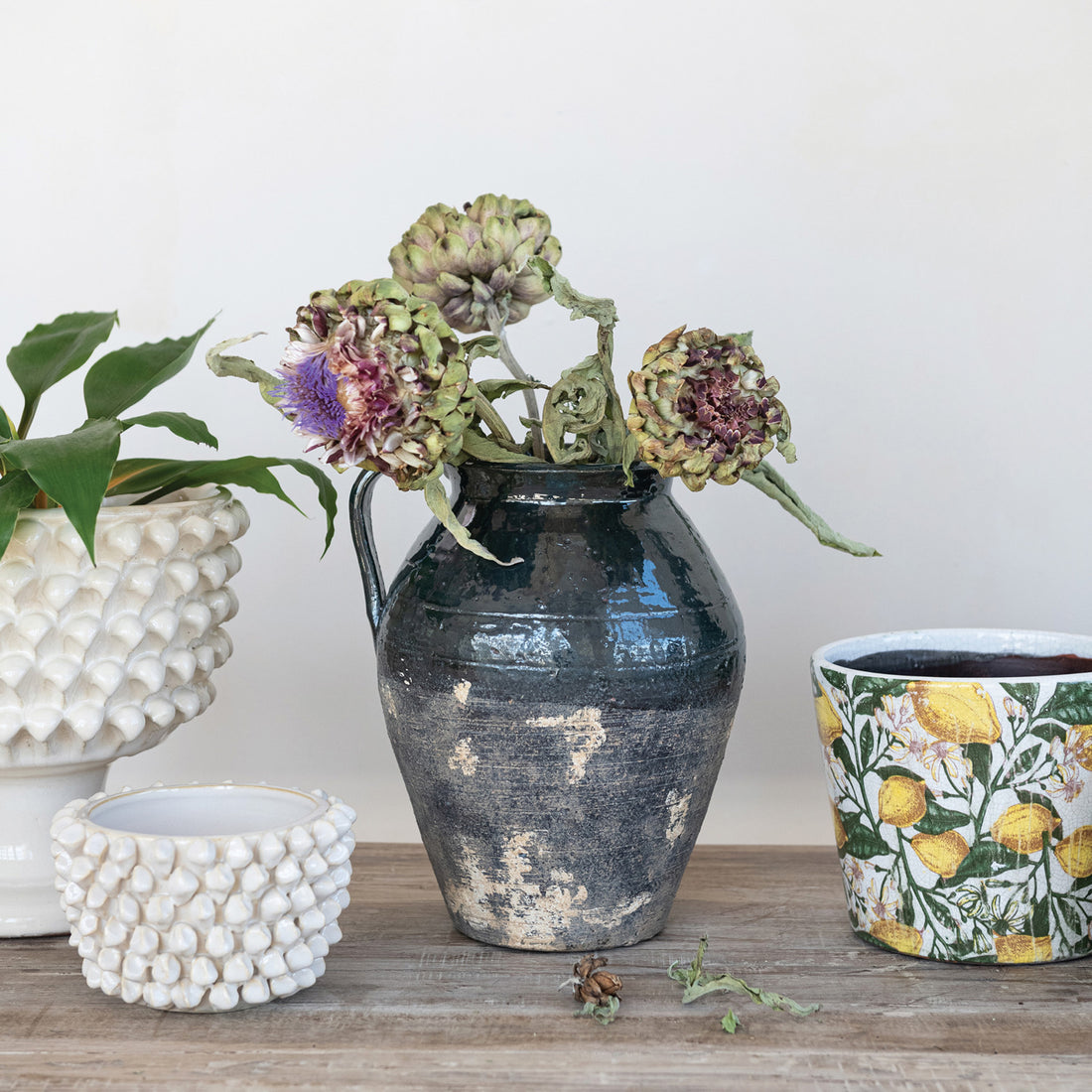 Decorative Terra-cotta Pitcher/Vase