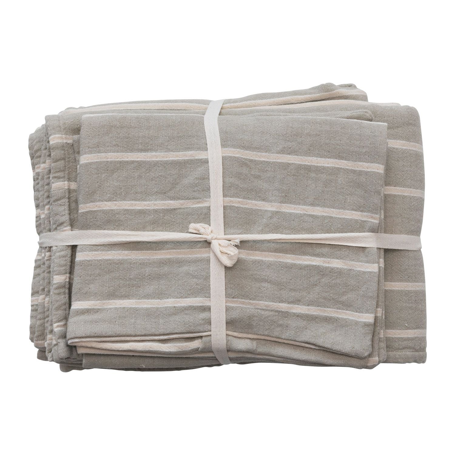 Cotton Double Cloth Queen Bed Cover with 2 Shams