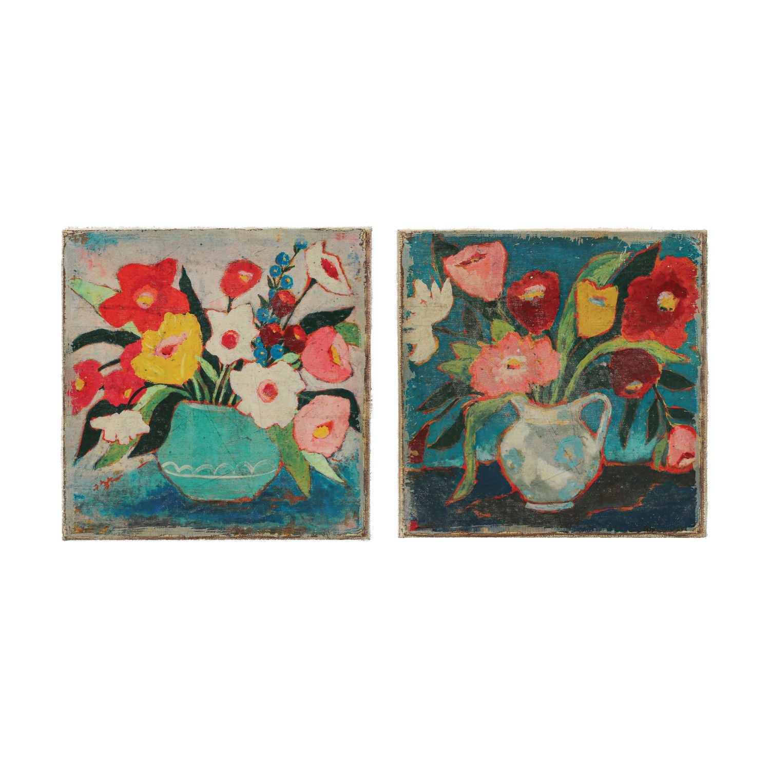 Flowers in Vase Wall Decor