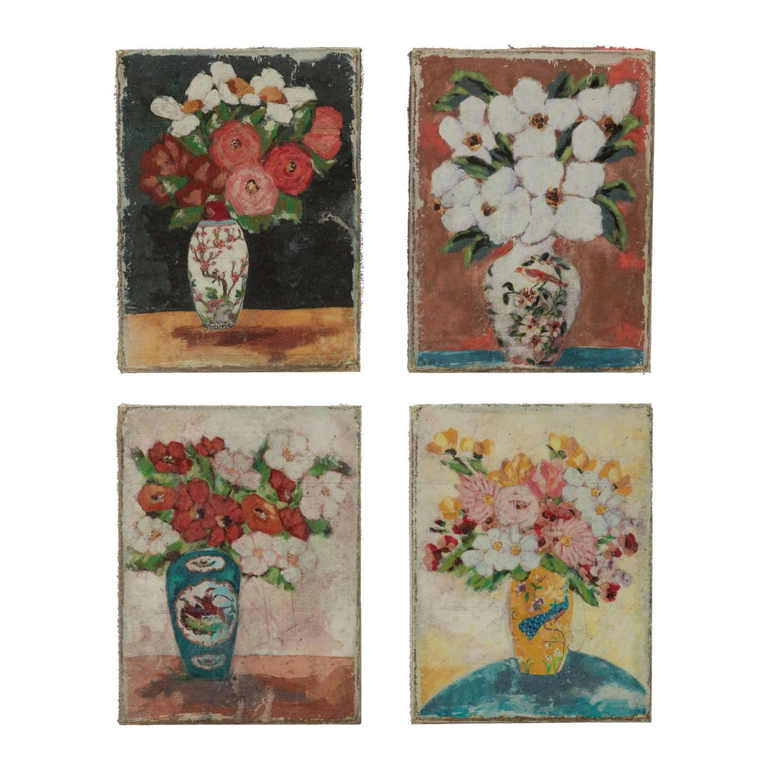 Flower Canvas Wall Décor