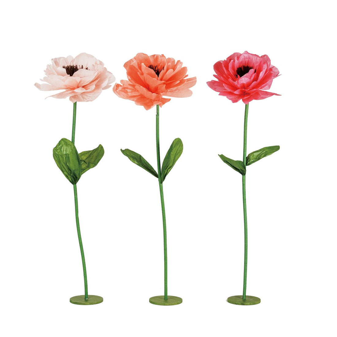 53&quot;H Paper Flower with Stand