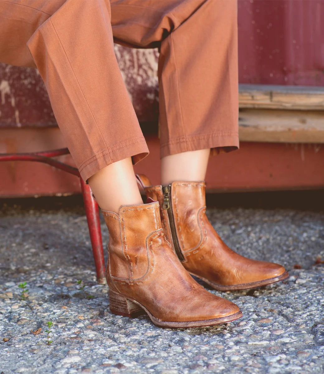 Merryli Tan Rustic Boots