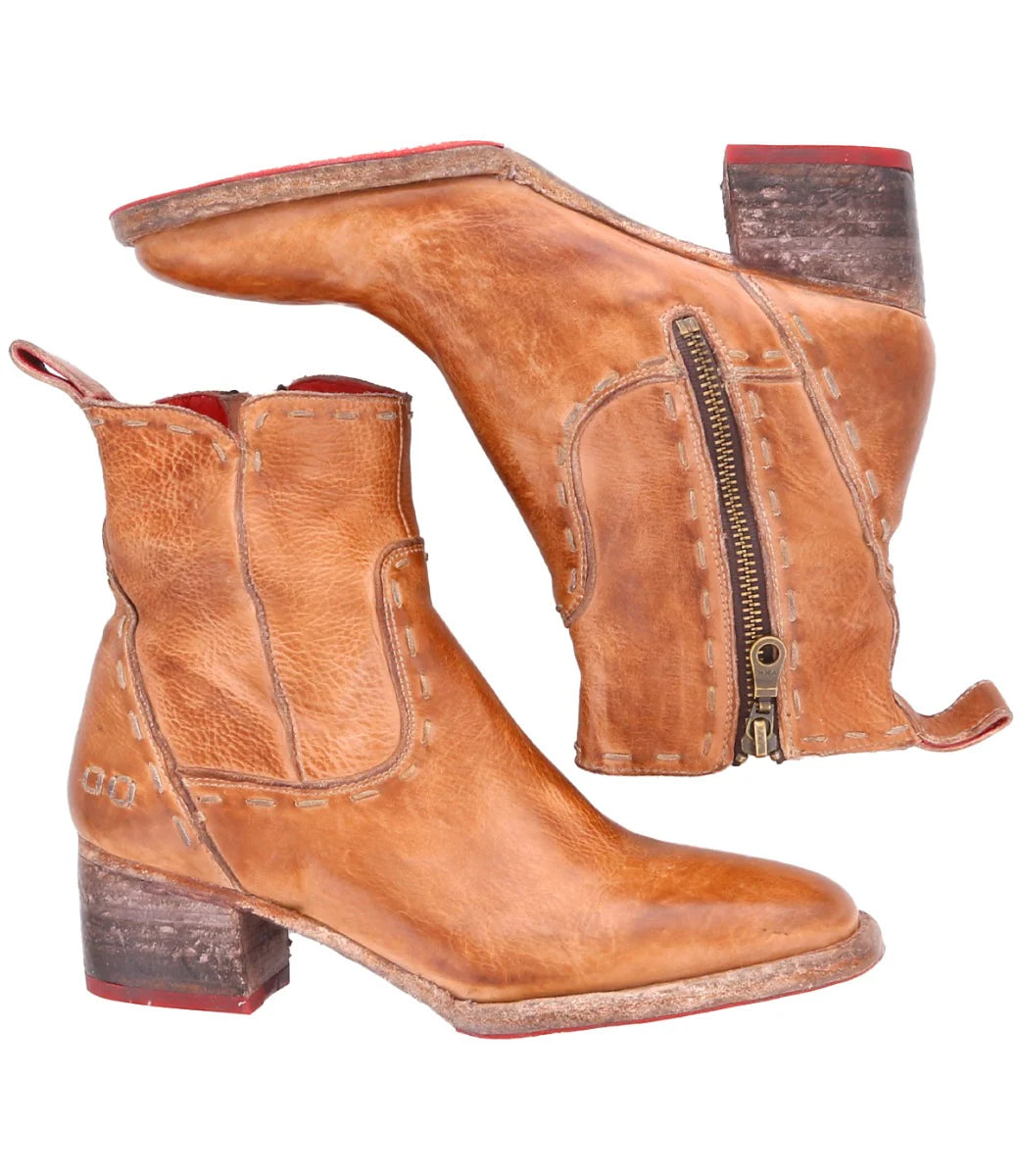 Merryli Tan Rustic Boots