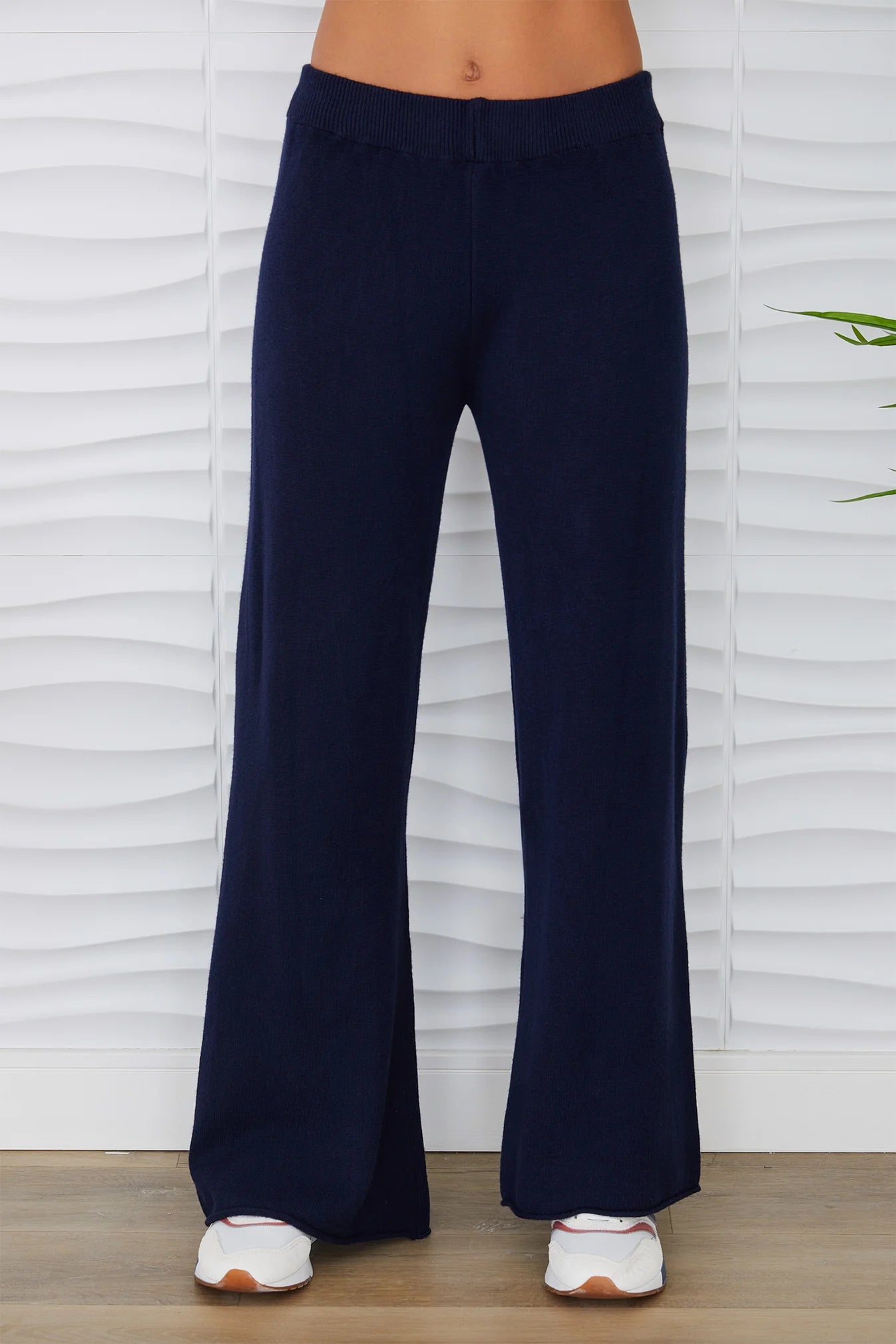 Italian Viscose Knit Flared Pant