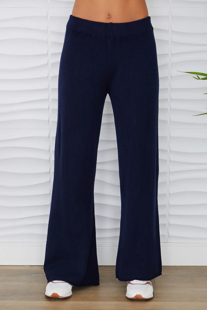 Italian Viscose Knit Flared Pant